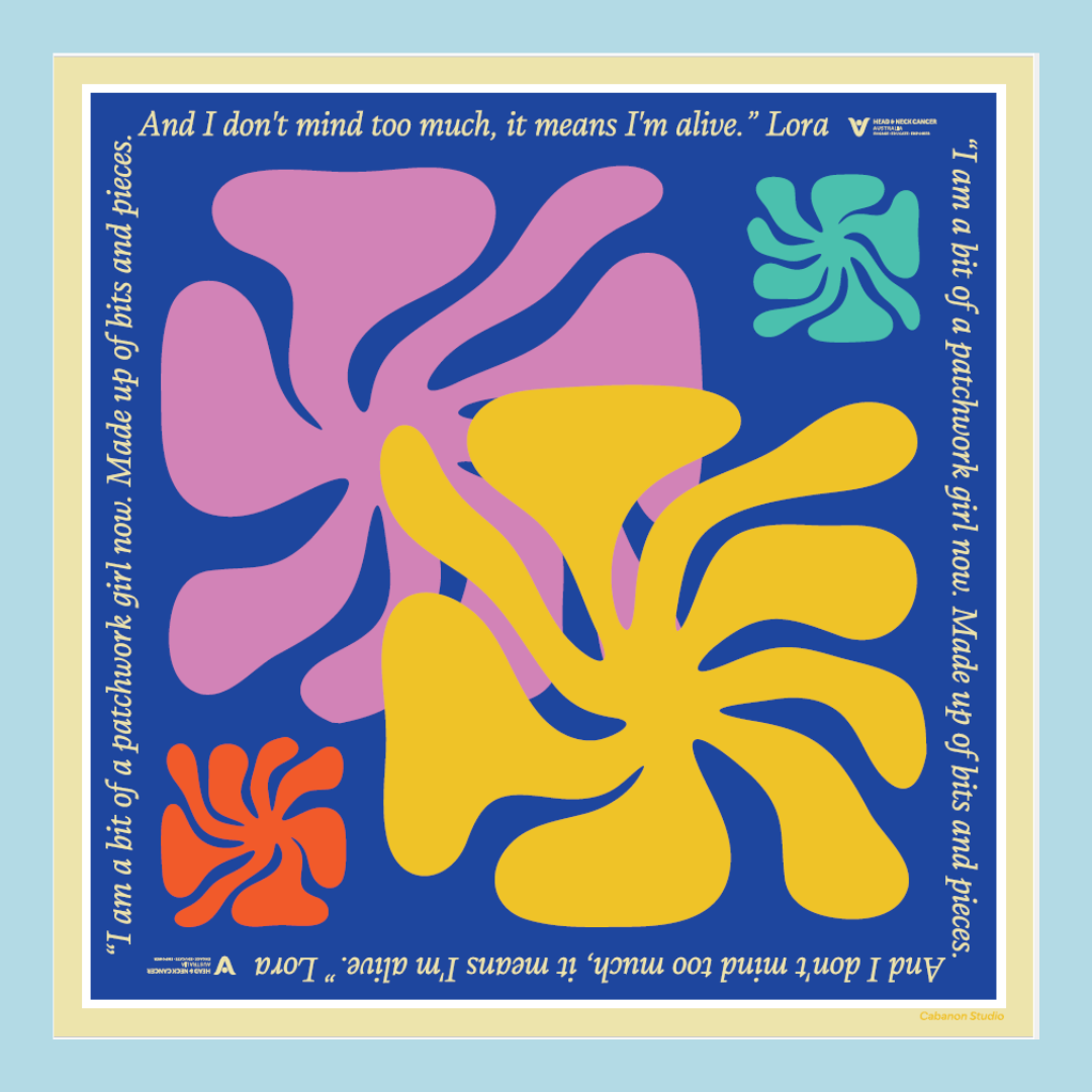 Patchwork Girl Silk Scarf