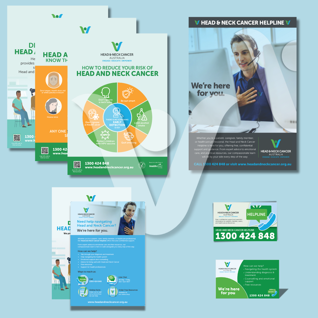 Head and Neck Cancer Helpline awareness kit