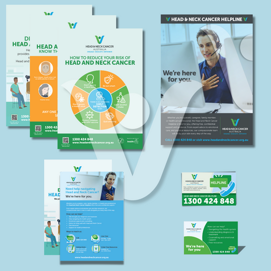 Head and Neck Cancer Helpline awareness kit
