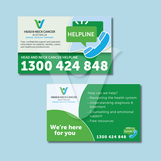 Helpline business cards (pack of 25)