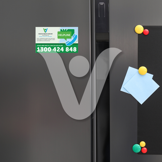 Helpline magnet